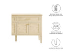 EEI-6794-BUR Elysian 62" Wood Sideboard By Modway