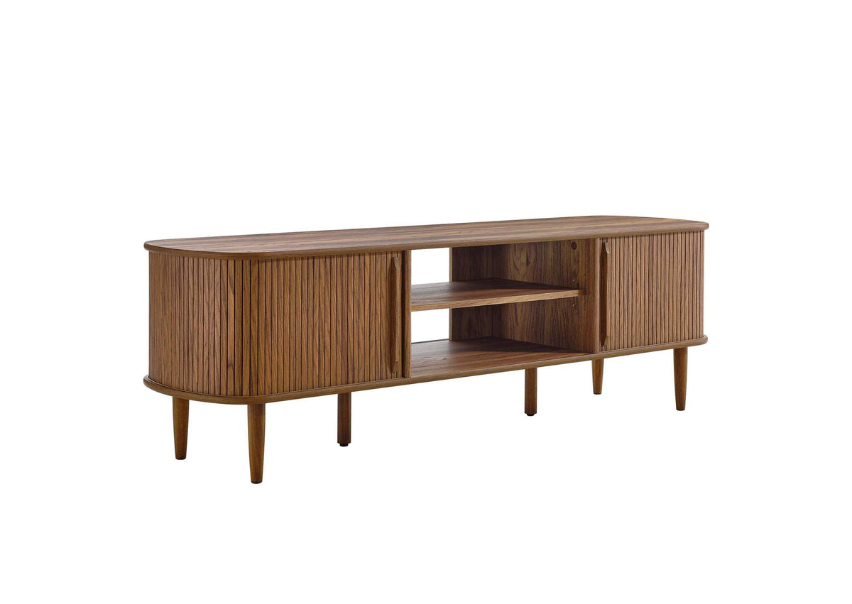 EEI-6795-WAL Contour 63" Wood TV Stand By Modway
