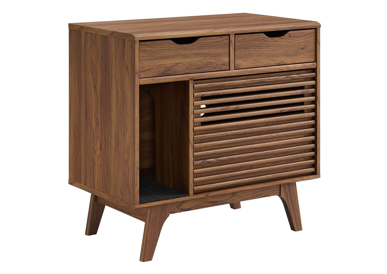 EEI-6796-WAL Render Cat Cabinet By Modway