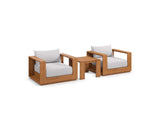 EEI-6798-NAT-LGR Tahoe 3-Piece Outdoor Patio Acacia Wood Furniture Set By Modway