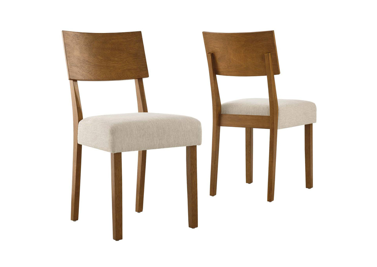 EEI-6804-ACO-HLB Pax Wood Dining Side Chairs Set Of 2 By Modway