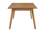 EEI-6813-NAT Vienna Outdoor Patio Teak Wood Extendable Dining Table By Modway