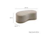 EEI-6816-OAT Nimbus 48" Upholstered Ottoman Bench By Modway