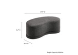 EEI-6816-SLA Nimbus 48" Upholstered Ottoman Bench By Modway