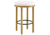 EEI-6818-OAK-IVO Fable Boucle Fabric Counter Stools Set Of 2 By Modway