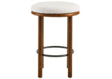 EEI-6818-WAL-IVO Fable Boucle Fabric Counter Stools Set Of 2 By Modway
