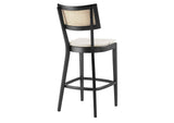 EEI-6820-BLK-BEI Caledonia Wood Bar Stools Set Of 2 By Modway