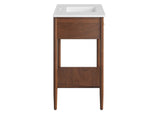 EEI-6822-WAL-WHI Zaire 36" Bathroom Vanity By Modway
