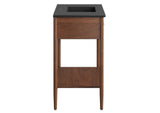 EEI-6823-WAL-BLK Zaire 36" Bathroom Vanity By Modway