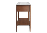 EEI-6826-WAL-WHI Zaire 48" Double Sink Bathroom Vanity By Modway