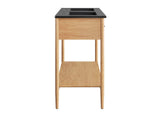 EEI-6827-NAT-BLK Zaire 48" Double Sink Bathroom Vanity By Modway