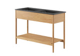 EEI-6827-NAT-BLK Zaire 48" Double Sink Bathroom Vanity By Modway