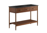 EEI-6827-WAL-BLK Zaire 48" Double Sink Bathroom Vanity By Modway