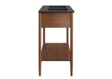 EEI-6827-WAL-BLK Zaire 48" Double Sink Bathroom Vanity By Modway