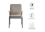 EEI-6835-SAN Vista Dining Armchair By Modway