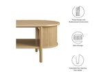 EEI-6837-OAK Cadence Coffee Table By Modway