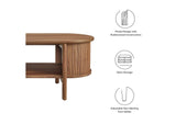 EEI-6837-WAL Cadence Coffee Table By Modway