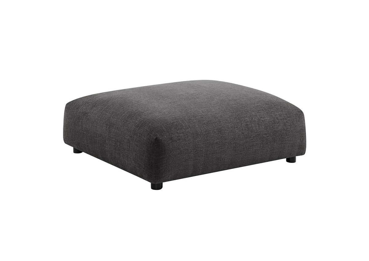 EEI-6889-CHA Solace Modular Upholstered Fabric Ottoman By Modway