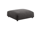 EEI-6889-CHA Solace Modular Upholstered Fabric Ottoman By Modway
