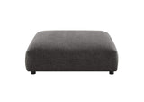 EEI-6889-CHA Solace Modular Upholstered Fabric Ottoman By Modway