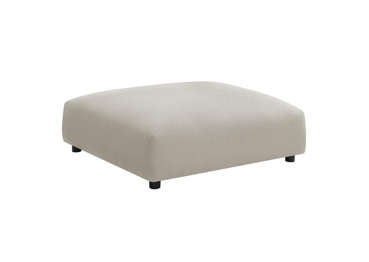 EEI-6889-LIN Solace Modular Upholstered Fabric Ottoman By Modway