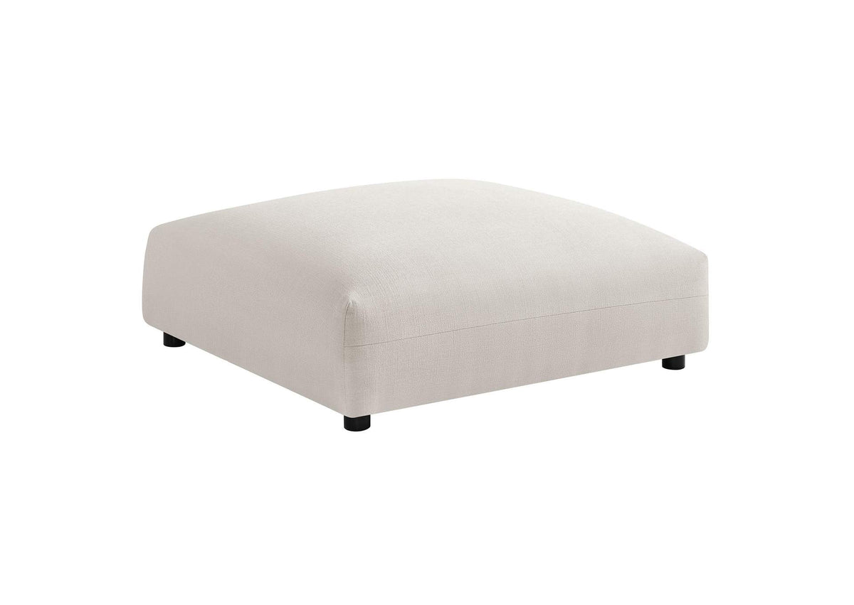 EEI-6889-SAL Solace Modular Upholstered Fabric Ottoman By Modway