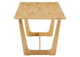 EEI-6914-NAT Solara 71" Rectangle Wood Dining Table By Modway