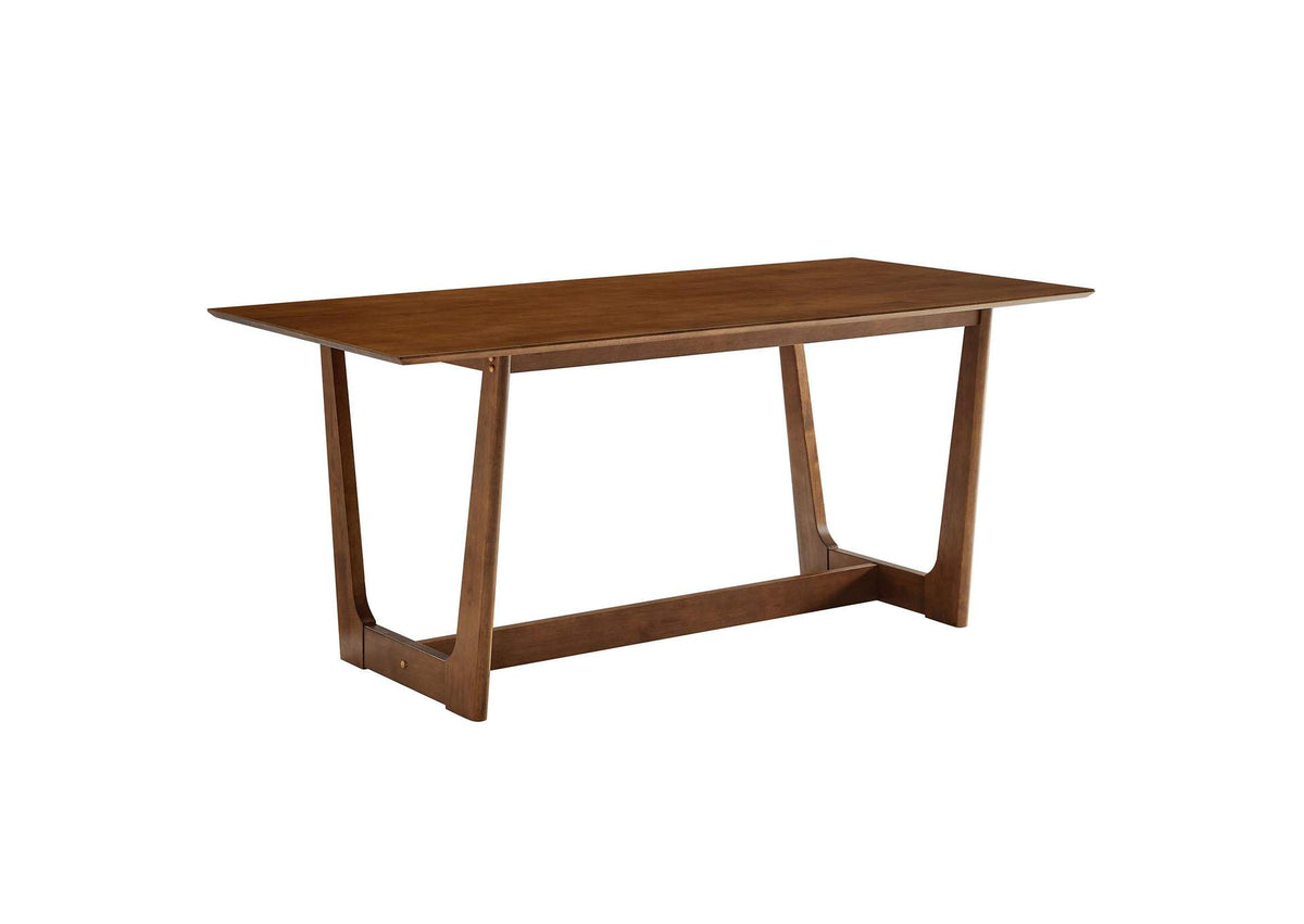 EEI-6914-WAL Solara 71" Rectangle Wood Dining Table By Modway