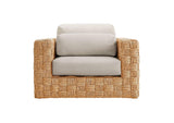EEI-6925-NAT-LGR Thames Outdoor Patio Wicker Outdoor Patio Rattan Armchair By Modway