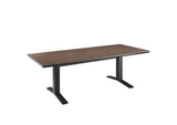 EEI-6948-GWA-GRY Gavelston 91" Outdoor Patio Aluminum Dining Table By Modway