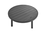 EEI-6978-GPH Terrace 35" Outdoor Patio Aluminum Round Coffee Table By Modway