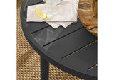 EEI-6978-GPH Terrace 35" Outdoor Patio Aluminum Round Coffee Table By Modway