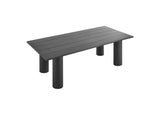 EEI-6980-GPH Nautica Outdoor Patio 87" Rectangular Aluminum Dining Table By Modway