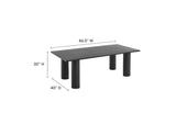 EEI-6980-GPH Nautica Outdoor Patio 87" Rectangular Aluminum Dining Table By Modway