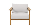 EEI-7007-NAT-SAI Wren Outdoor Patio Teak Wood Armchair By Modway