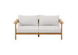 EEI-7008-NAT-SAI Wren Outdoor Patio Teak Wood Sofa By Modway