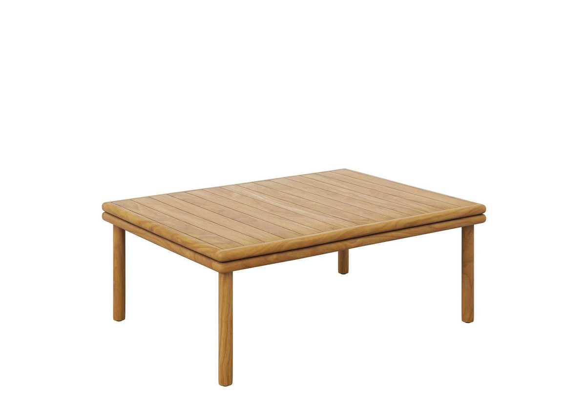 EEI-7010-NAT Wren Outdoor Patio Teak Wood Coffee Table By Modway