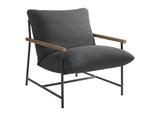 EEI-7118-CHA Raya Outdoor Patio Boucle Sling Lounge Chair By Modway