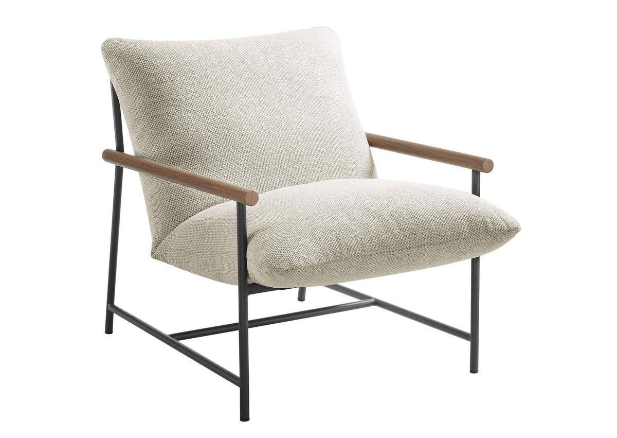 EEI-7118-IVO Raya Outdoor Patio Boucle Sling Lounge Chair By Modway
