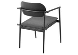 EEI-7148-CHA-CHA Aeris Stackable Outdoor Patio Aluminum Dining Armchair Set Of 2 By Modway