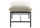 EEI-7161-IVO Raya Outdoor Patio Boucle Ottoman By Modway