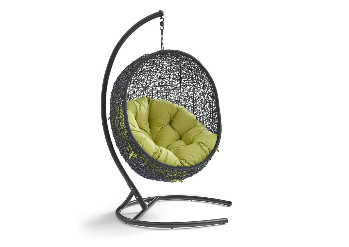 EEI-739-PER-SET Encase Swing Outdoor Patio Lounge Chair By Modway