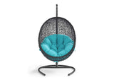 EEI-739-TRQ-SET Encase Swing Outdoor Patio Lounge Chair By Modway