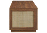 EEI-7434-WAL Soma 47" Rattan Storage Bench By Modway