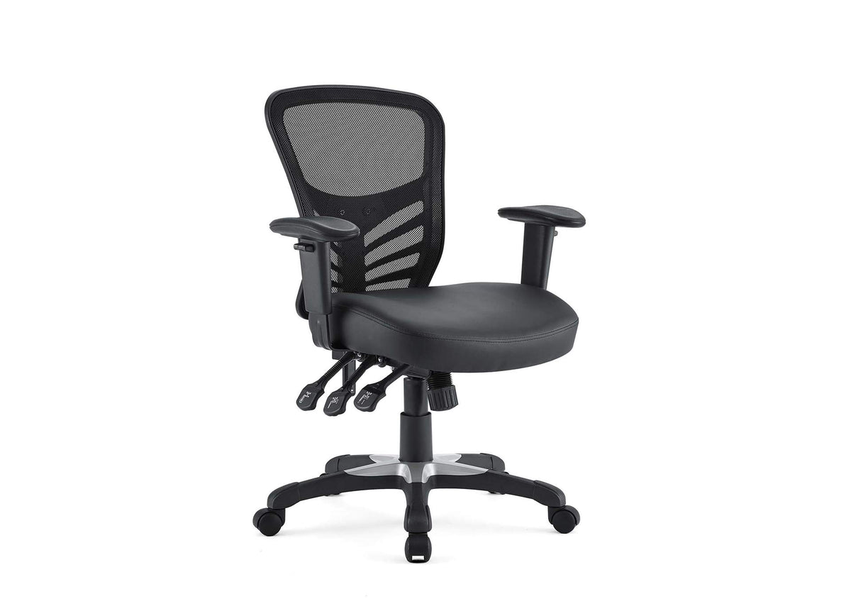 EEI-755-BLK Articulate Vinyl Office Chair By Modway