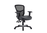 EEI-755-BLK Articulate Vinyl Office Chair By Modway