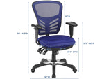 EEI-757-BLU Articulate Mesh Office Chair By Modway
