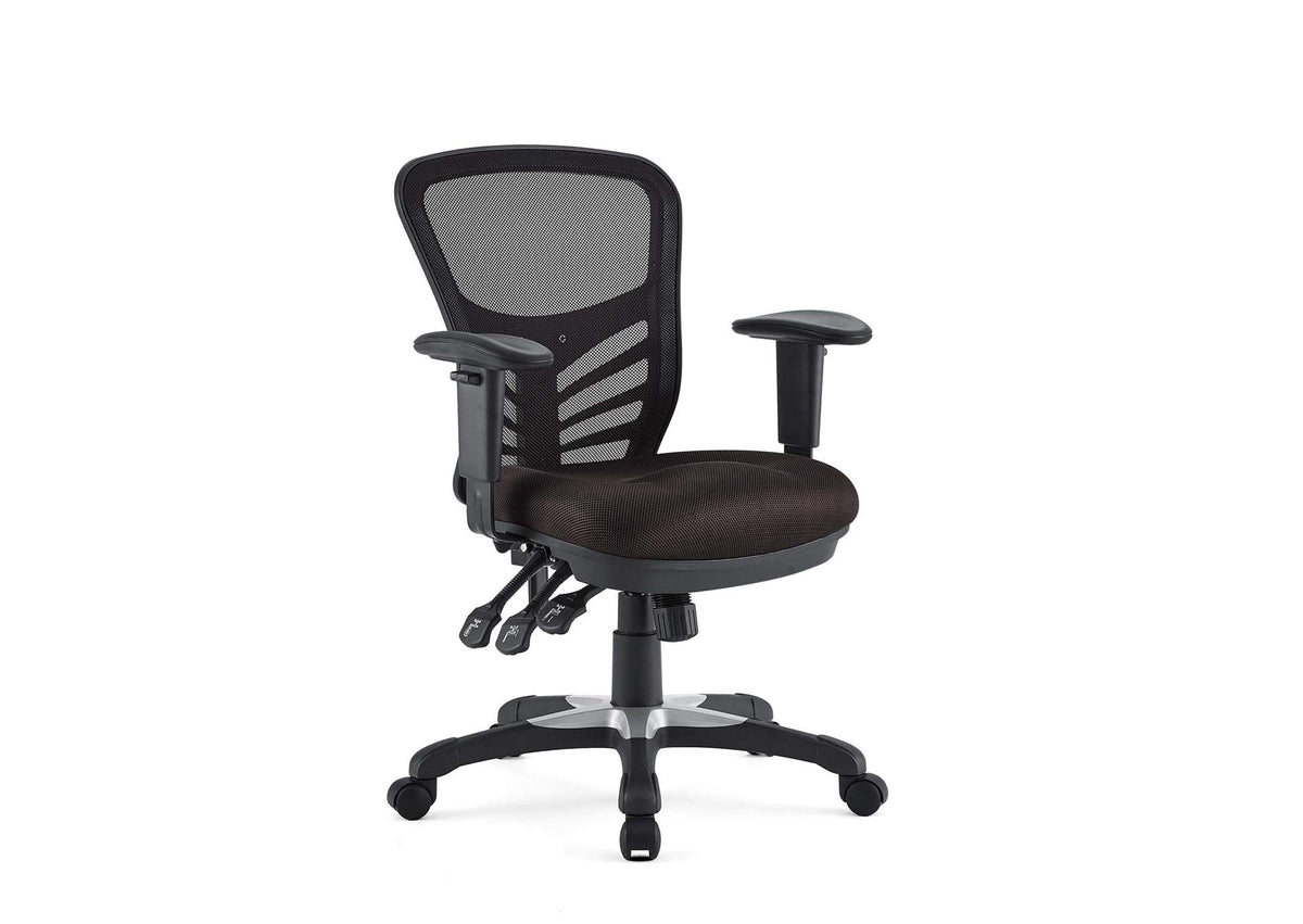 EEI-757-BRN Articulate Mesh Office Chair By Modway