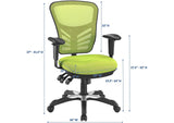 EEI-757-GRN Articulate Mesh Office Chair By Modway