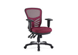 EEI-757-RED Articulate Mesh Office Chair By Modway